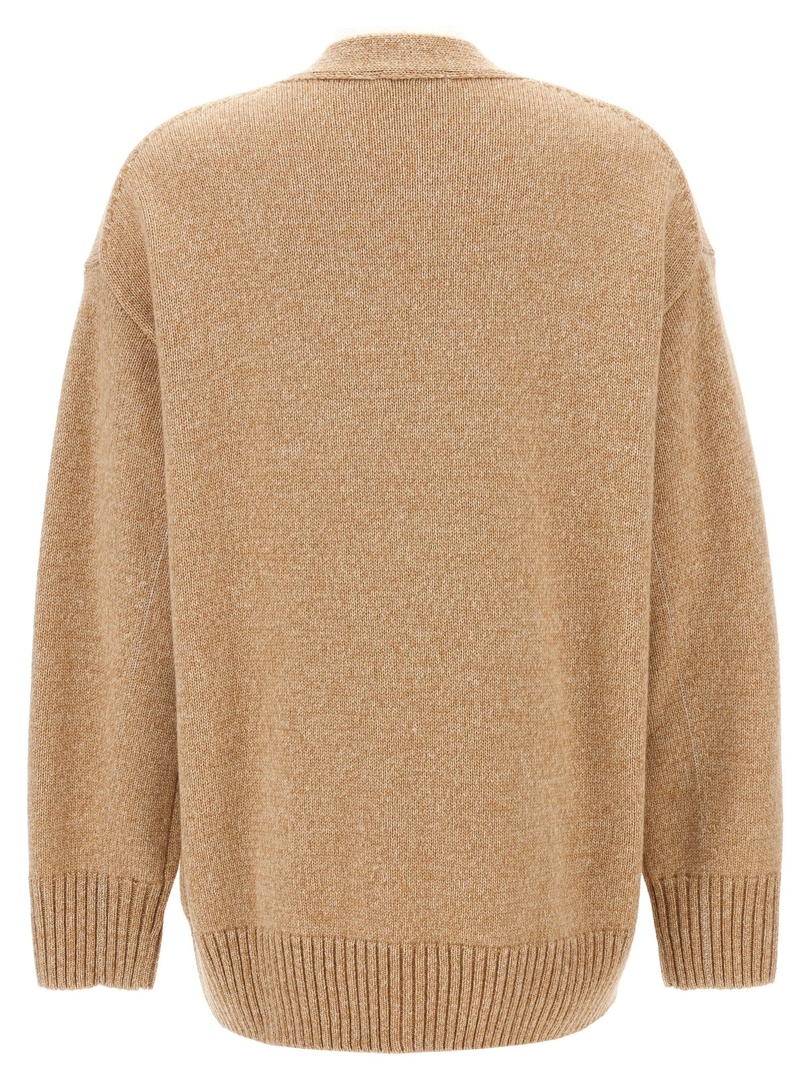 Rabanne Button Cardigan Beige