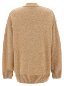 Rabanne Button Cardigan Beige