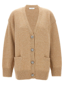 Rabanne Button Cardigan Beige