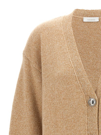 Rabanne Button Cardigan Beige