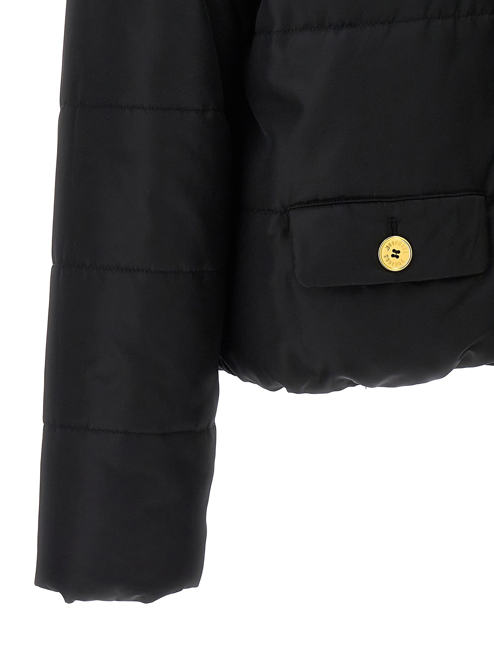 Moschino Button Down Jacket Black