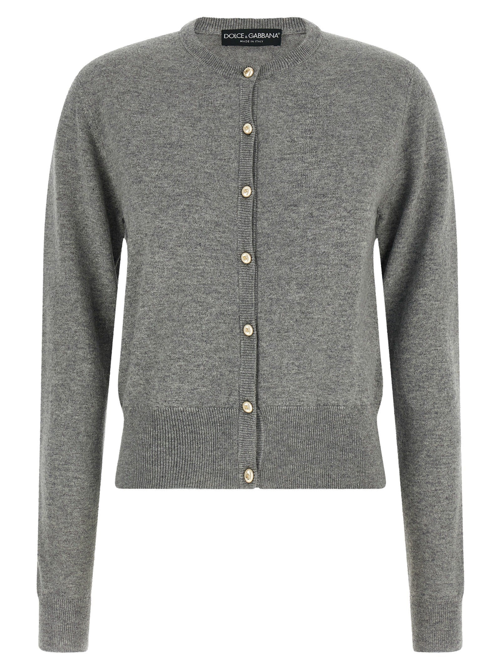Dolce &amp; Gabbana Buttons Cardigan Grey