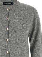 Dolce &amp; Gabbana Buttons Cardigan Grey, view 3