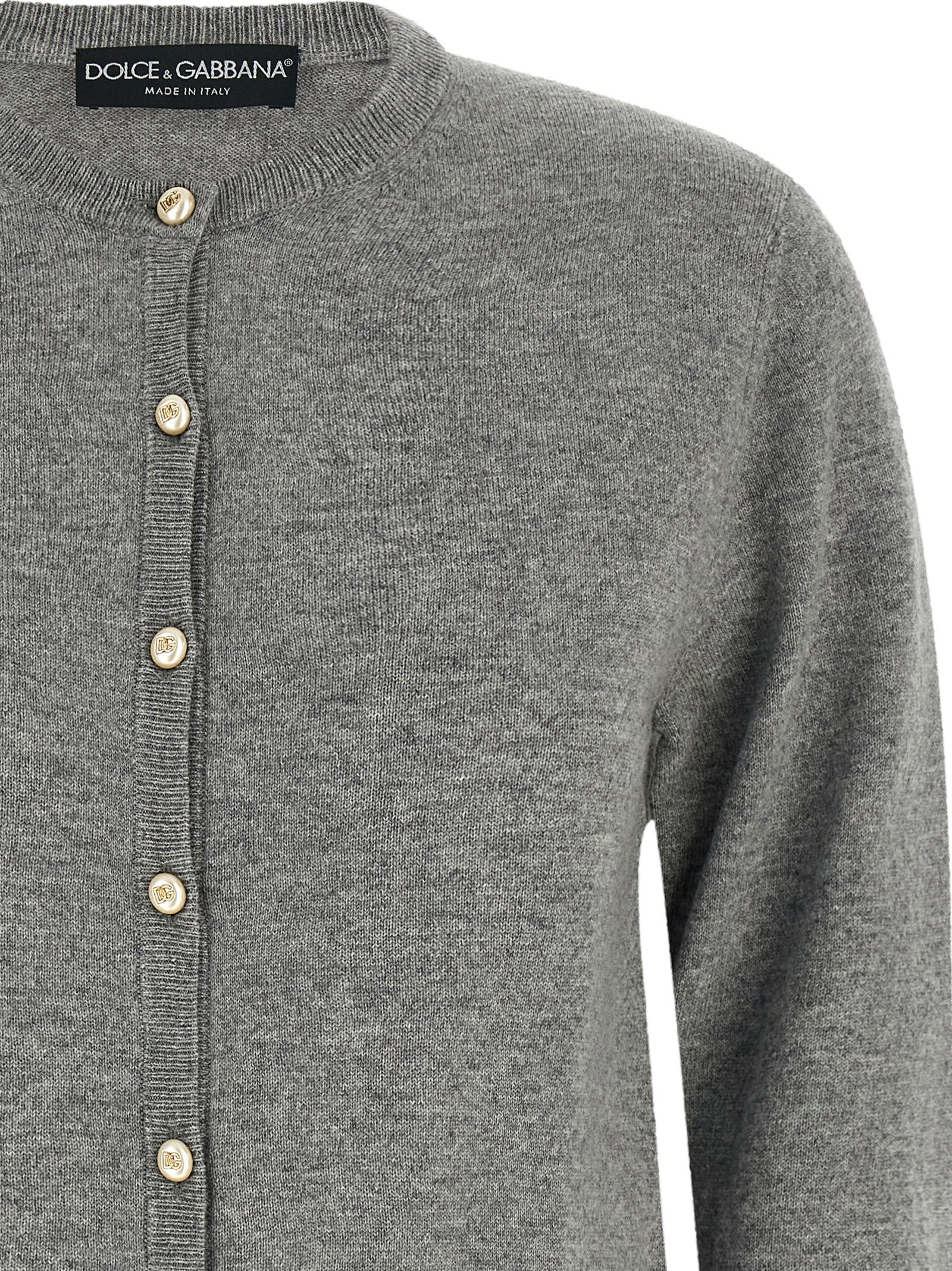Dolce &amp; Gabbana Buttons Cardigan Grey