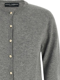 Dolce &amp; Gabbana Buttons Cardigan Grey