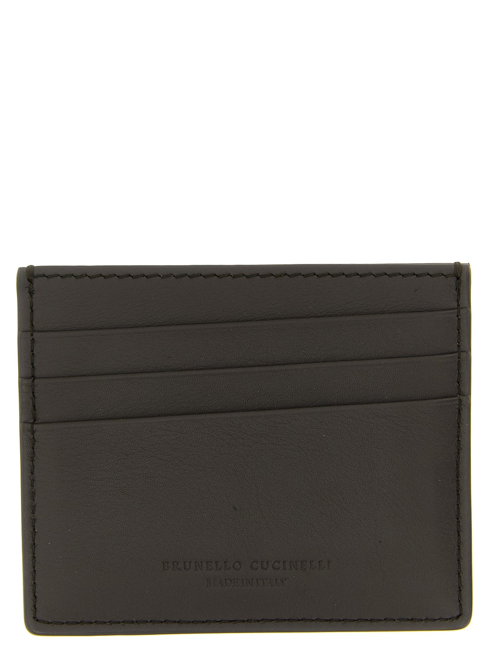 Brunello Cucinelli Card Holder Black