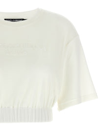 Dolce &amp; Gabbana Chenille Top White