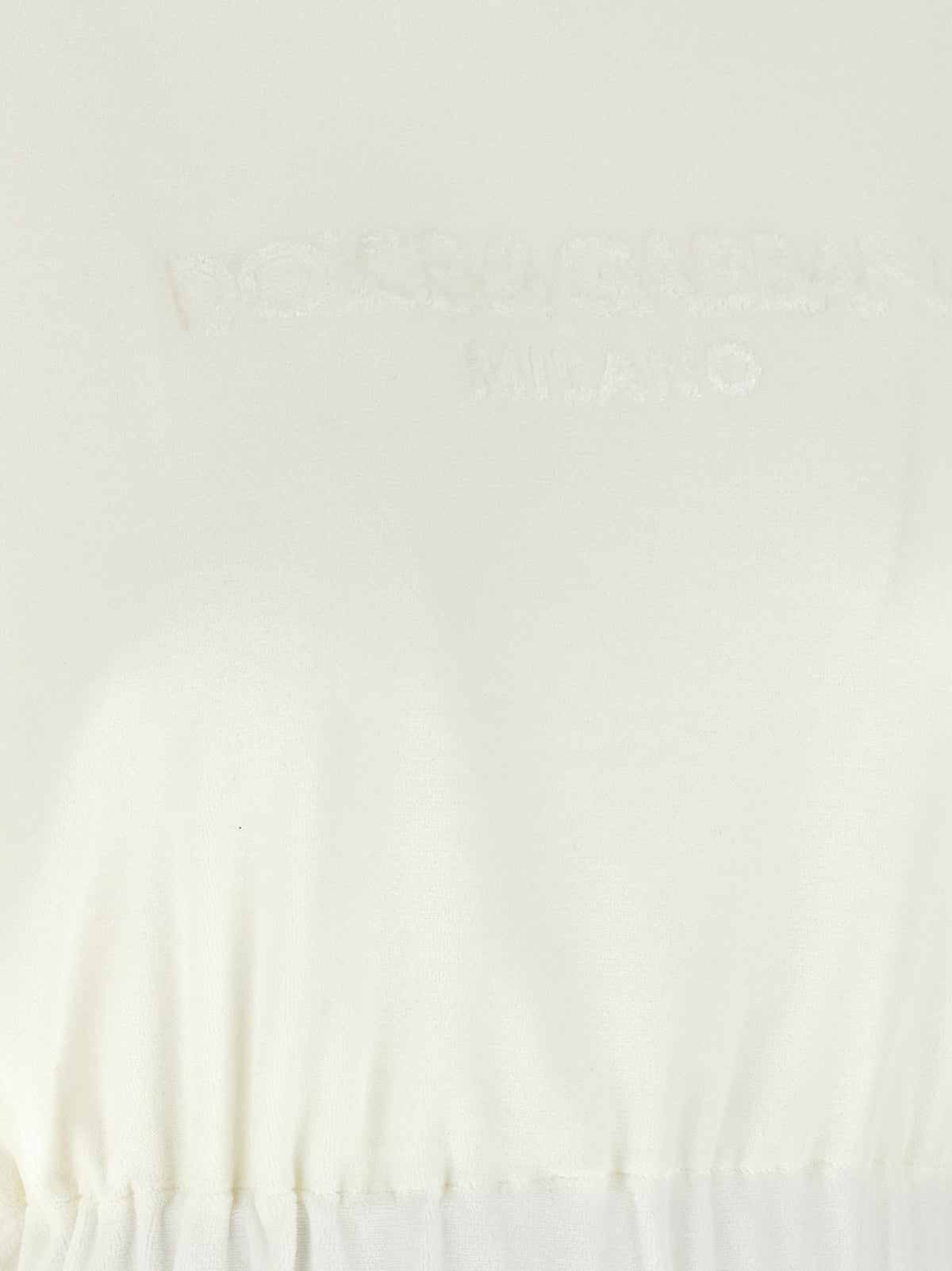 Dolce &amp; Gabbana Chenille Top White