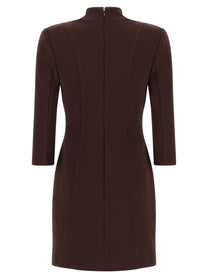 Elisabetta Franchi Dress Brown