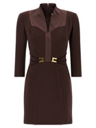 Elisabetta Franchi Dress Brown