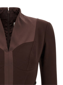 Elisabetta Franchi Dress Brown
