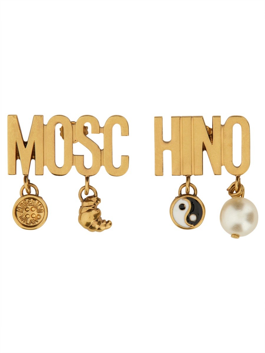 Moschino Women's Earrings Gold