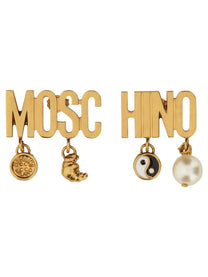 Moschino Women's Earrings Gold