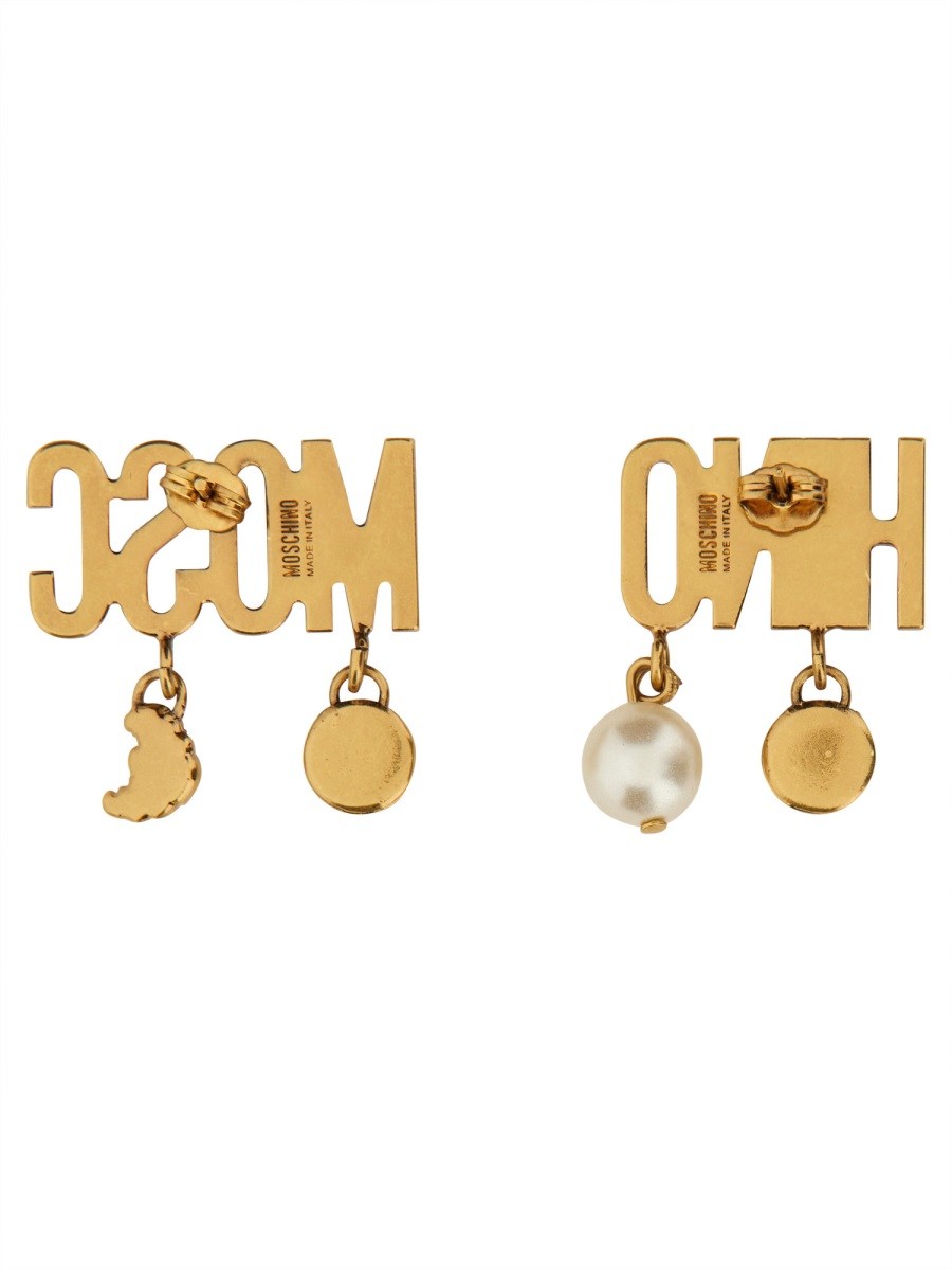 Moschino Women's Earrings Gold