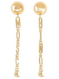 Moschino Women's Earrings Gold