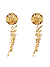 Moschino Women's Earrings Gold