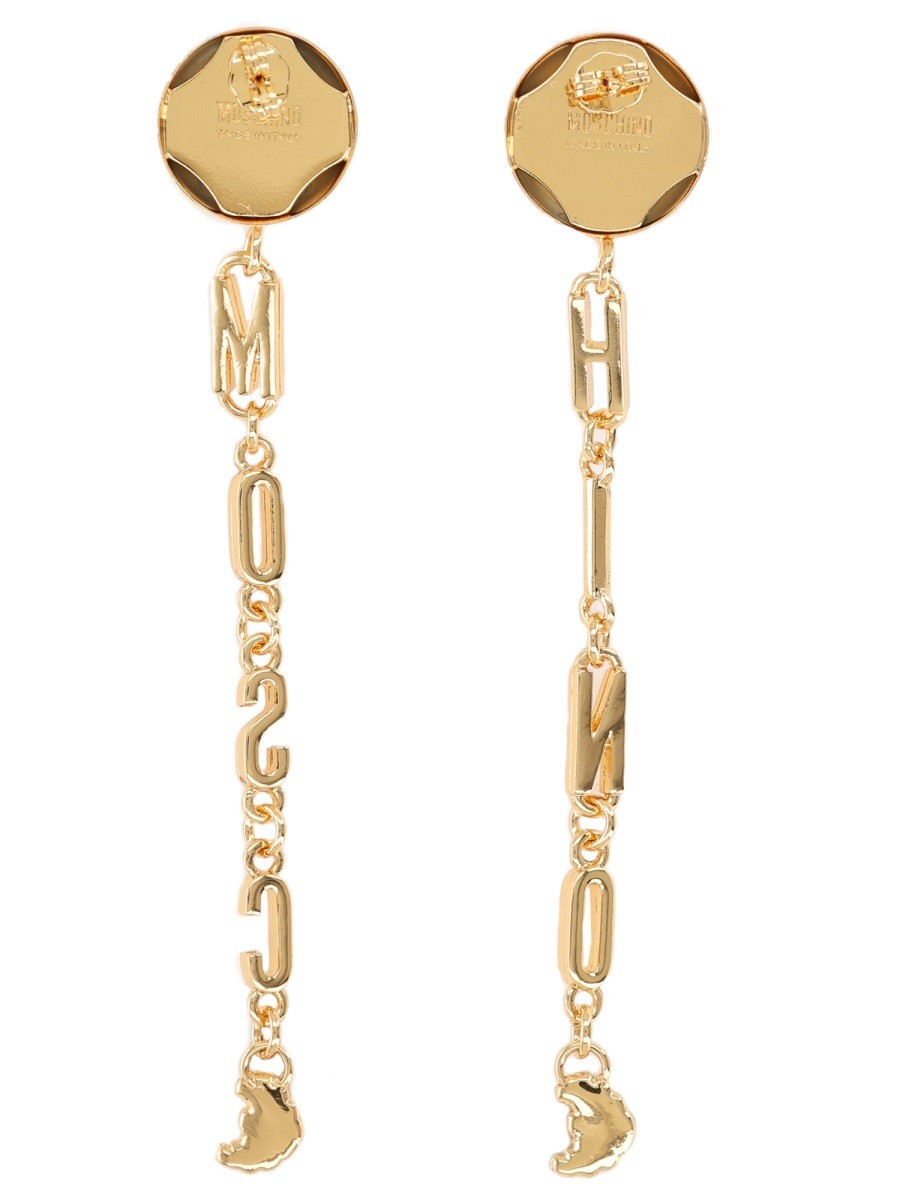 Moschino Women's Earrings Gold, view 2