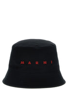 Marni Embroidery Bucket Hat Black