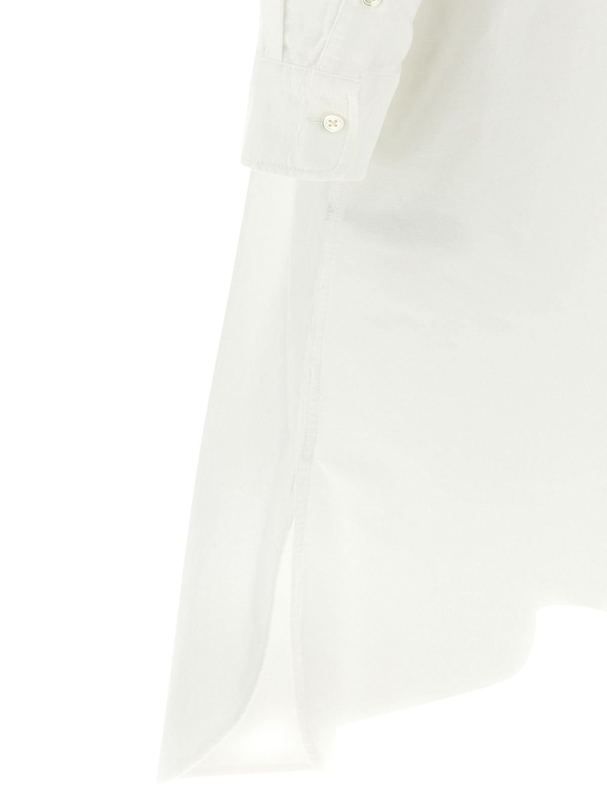 Polo Ralph Lauren Embroidery Chemisier Dress White, view 4