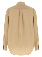 Polo Ralph Lauren Embroidery Cotton Shirt Beige