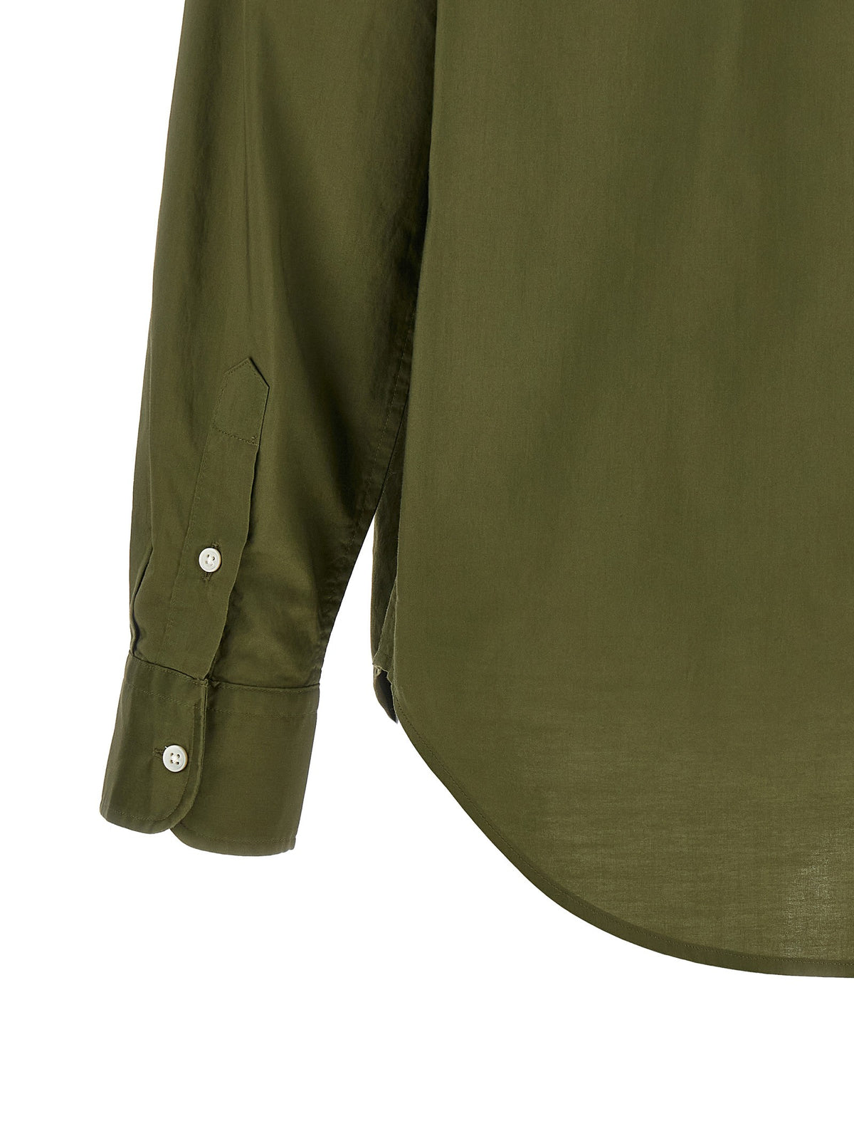 Polo Ralph Lauren Embroidery Cotton Shirt Green