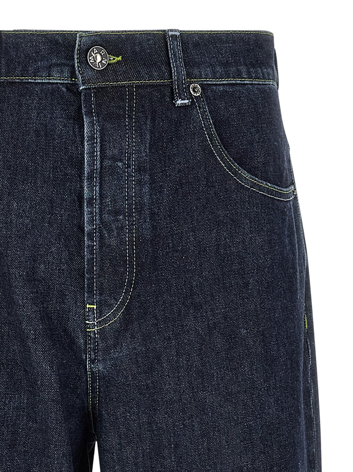 Marni Embroidery Jeans Blue