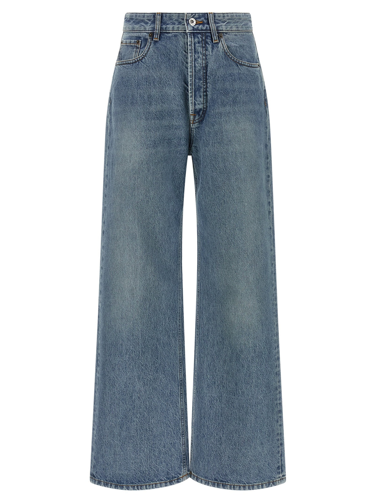 Miu Miu Embroidery Jeans Blue