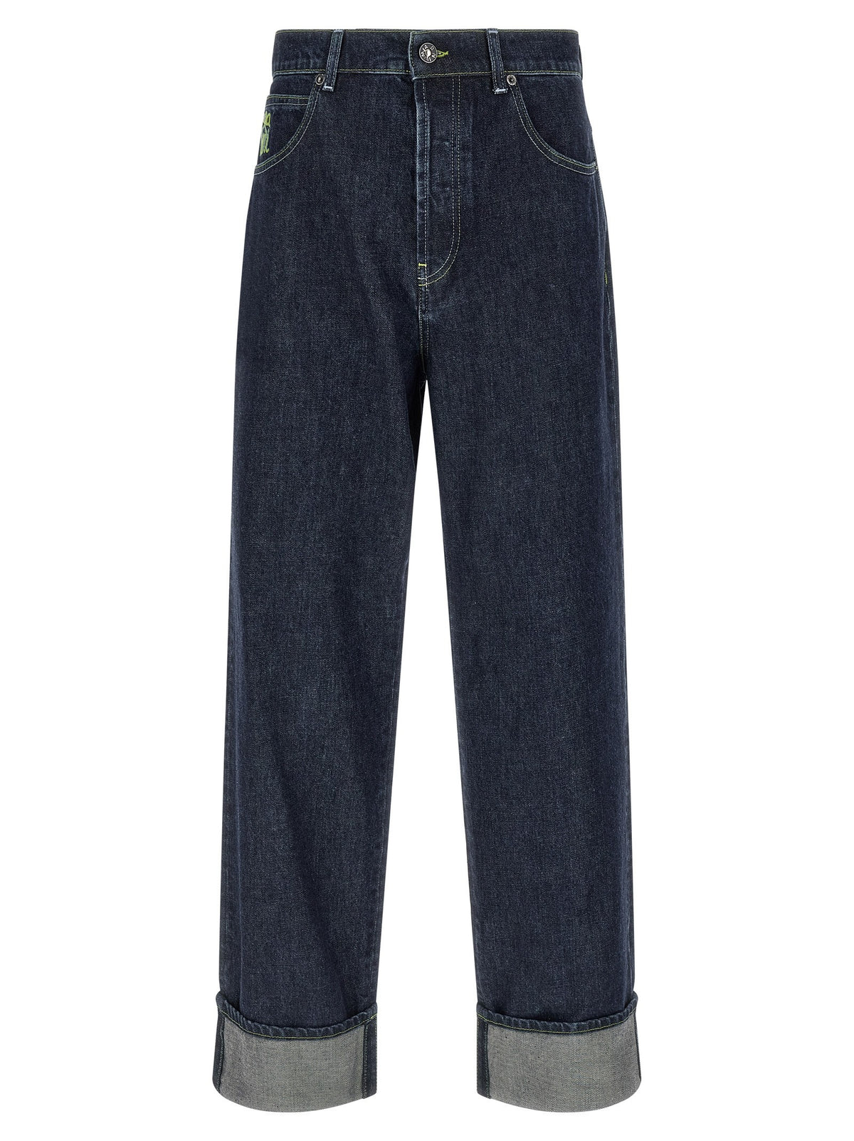 Marni Embroidery Jeans Blue