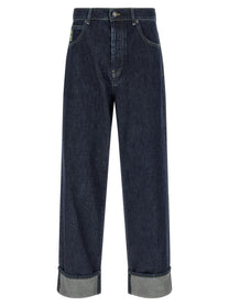 Marni Embroidery Jeans Blue