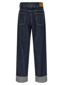 Marni Embroidery Jeans Blue