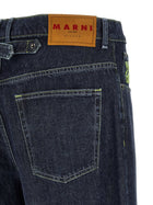 Marni Embroidery Jeans Blue, view 4