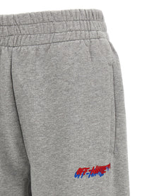 Off-White Embroidery Joggers Grey
