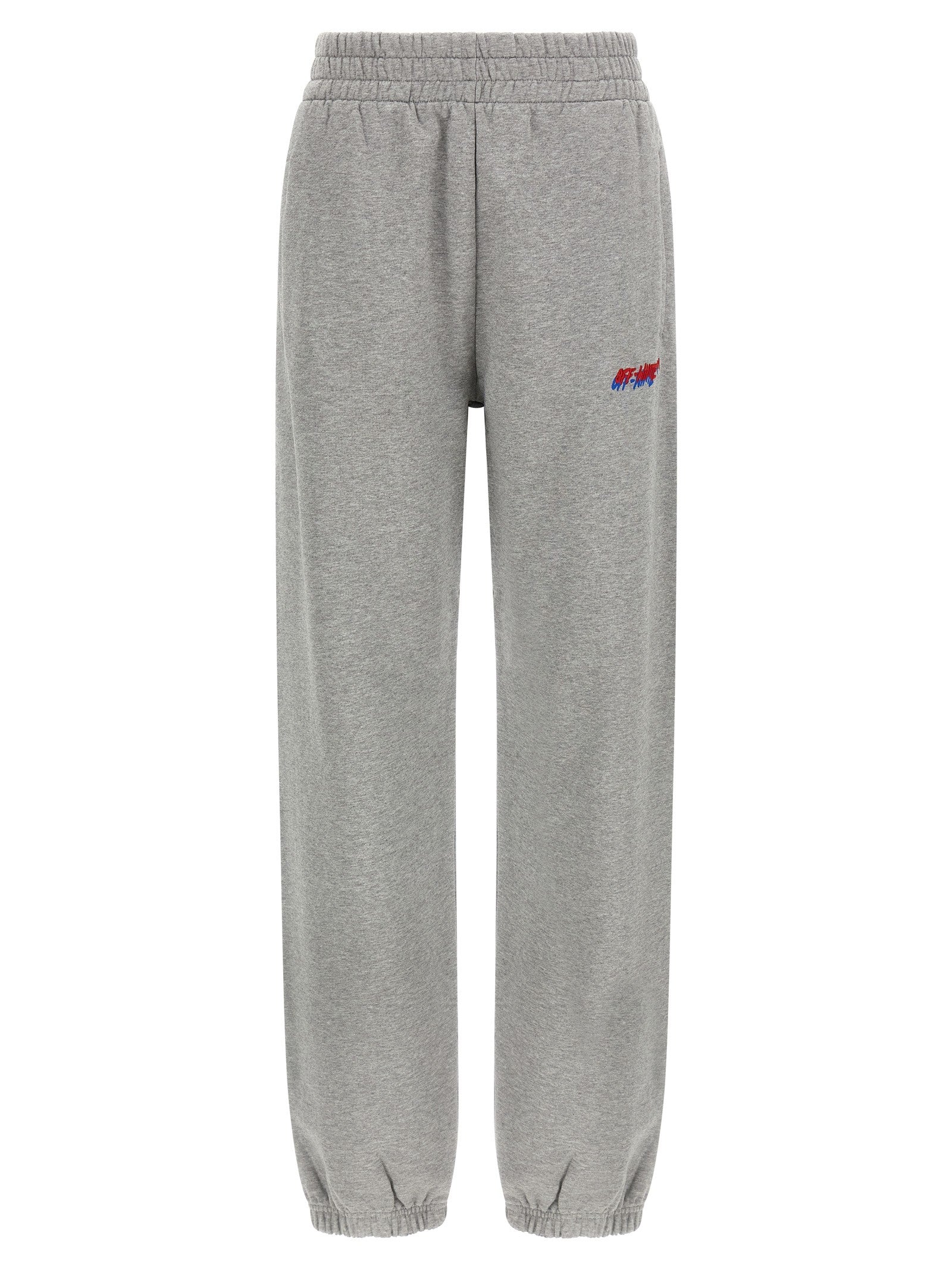 Off-White Embroidery Joggers Grey