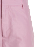 Marni Embroidery Pants Blue, view 3