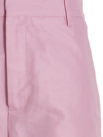 Marni Embroidery Pants Blue