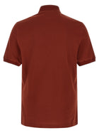 Brunello Cucinelli Embroidery Polo Shirt Red