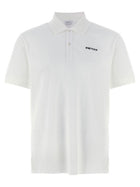 Alexander McQueen Embroidery Polo Shirt White