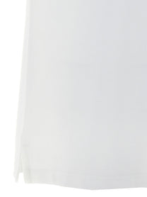 Alexander McQueen Embroidery Polo Shirt White