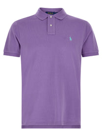 Polo Ralph Lauren Embroidery Polo Shirt Purple