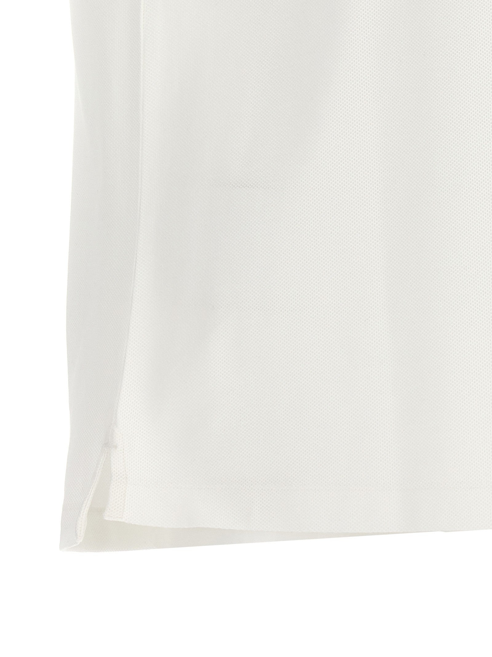 Burberry Embroidery Polo Shirt White