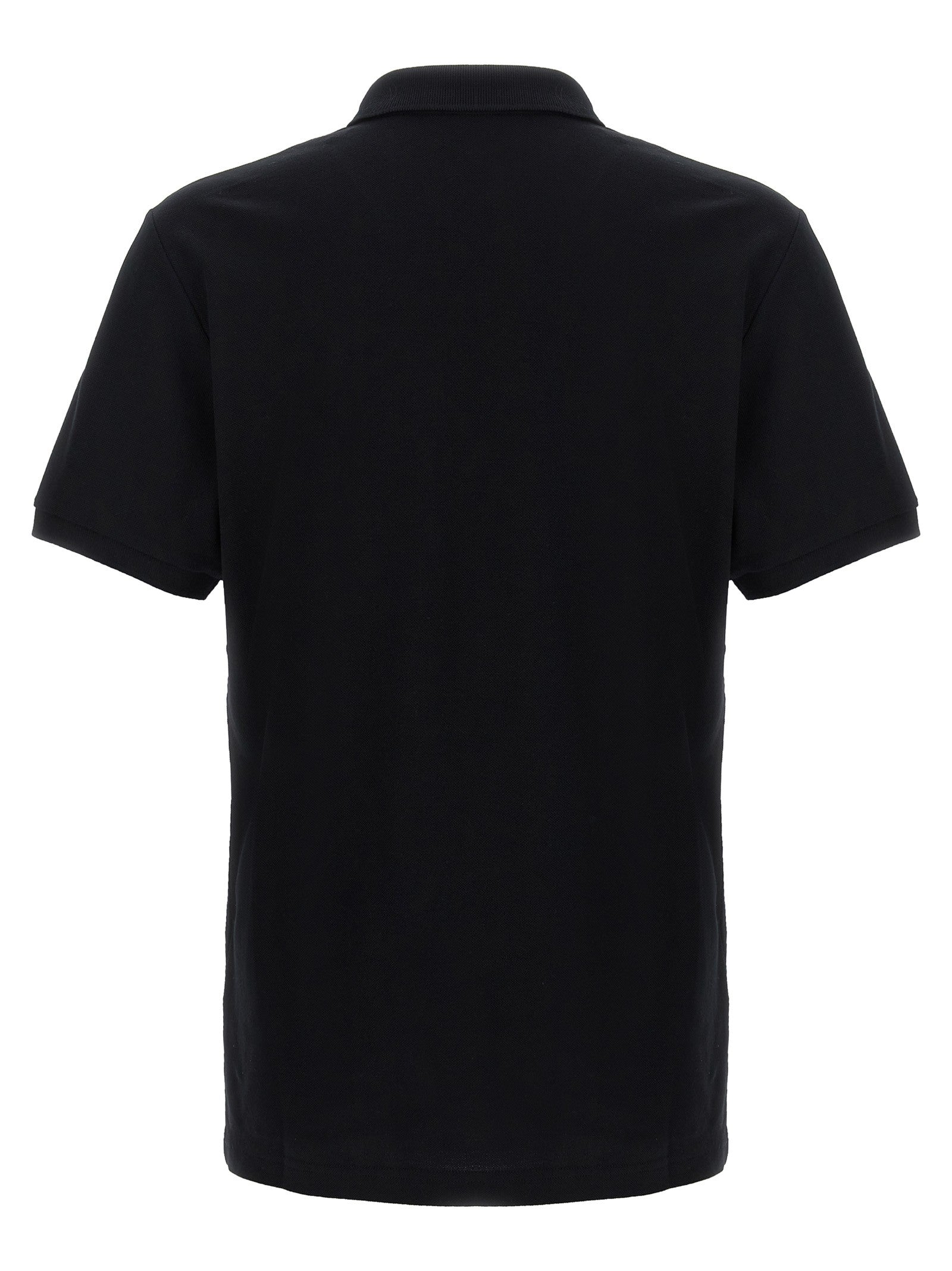 Moschino Embroidery Polo Shirt Black