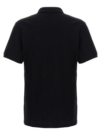 Moschino Embroidery Polo Shirt Black
