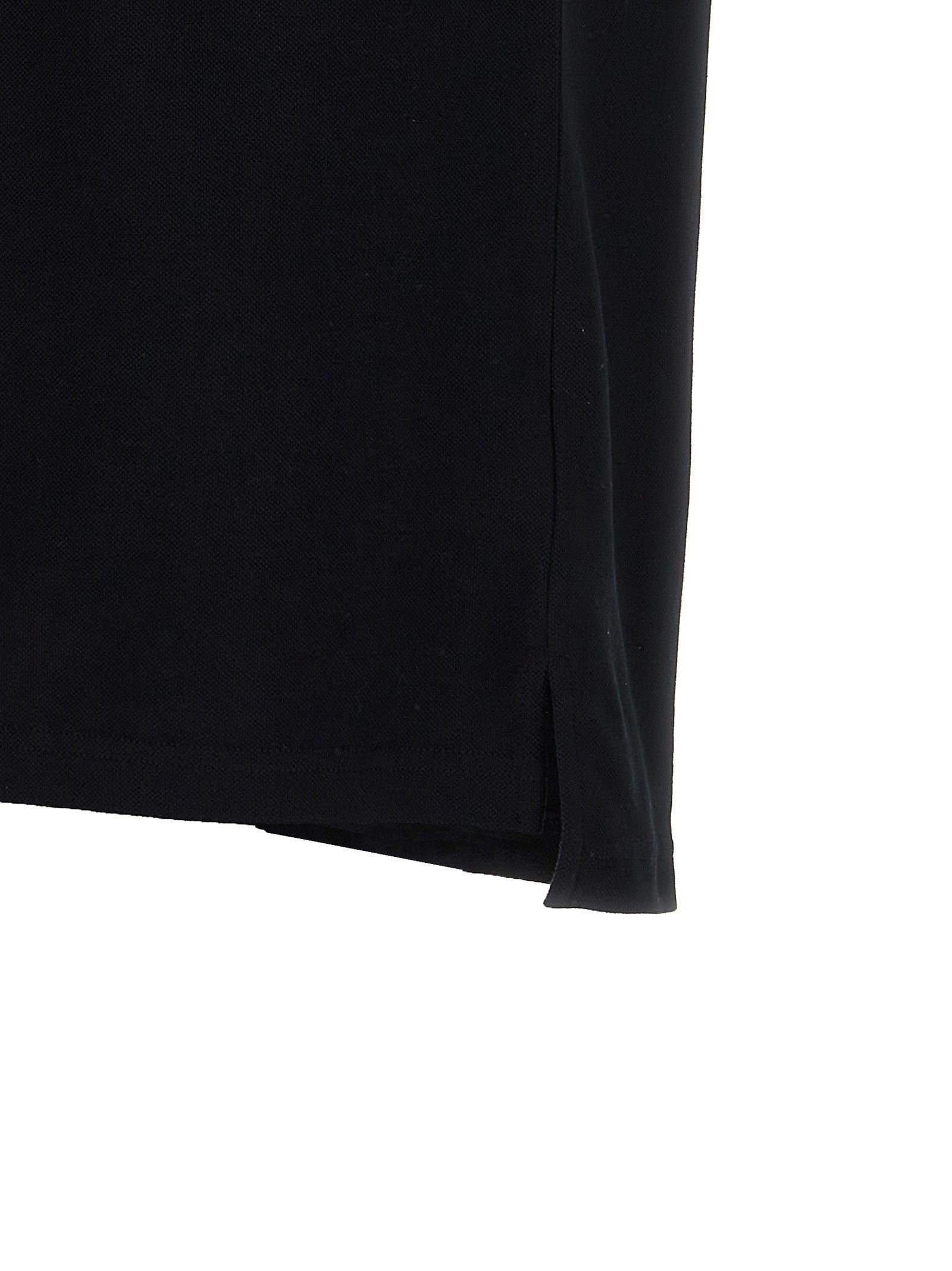 Moschino Embroidery Polo Shirt Black
