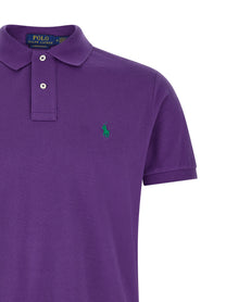 Polo Ralph Lauren Embroidery Polo Shirt Purple