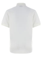 Alexander McQueen Embroidery Polo Shirt White, view 2