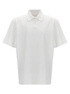 Givenchy Embroidery Polo Shirt White