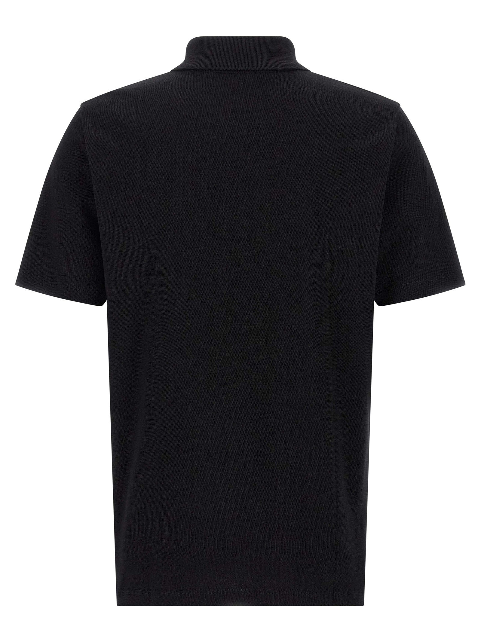Balmain Embroidery Polo Shirt White