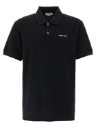 Alexander McQueen Embroidery Polo Shirt White