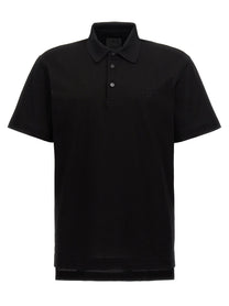Givenchy Embroidery Polo Shirt Black