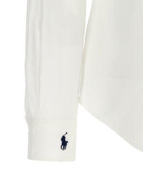Polo Ralph Lauren Embroidery Shirt White